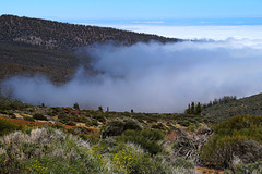 Wolken, wie von Feen gezaubert