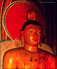 the red Buddha (Cambodia)