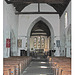 St Nicholas Pevensey from nave to  East window 24 7 2013