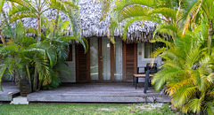 Our little room at Moorea Beach Lodge