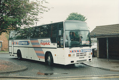 Ambassador Travel 108 (G108 HNG) at King Street, Mildenhall – May 1994 (221-32)