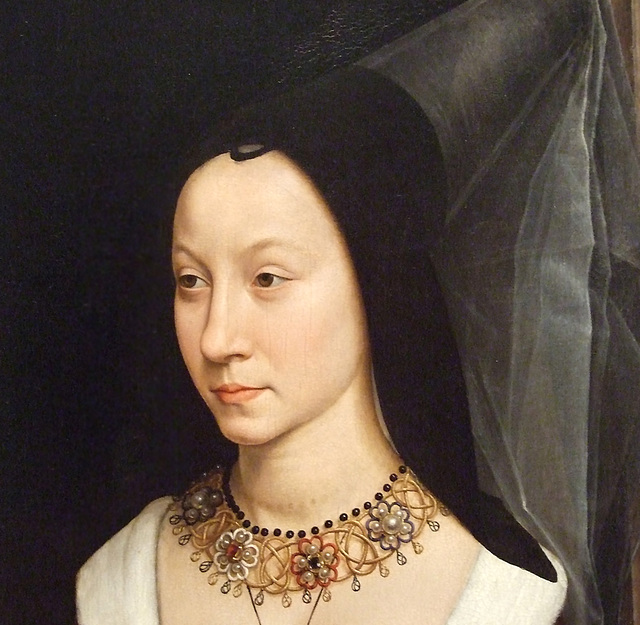 ipernity: Detail of Maria Portinari by Memling in the Metropolitan ...