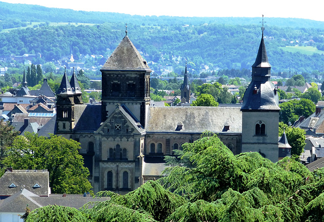 DE - Remagen - Peter und Paul, seen from Apollinariskirche