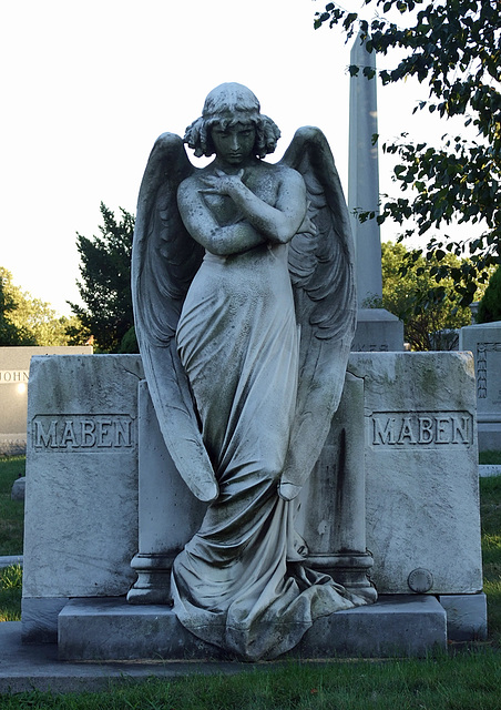 Maben Grave in Greenwood Cemetery, September 2010