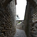 Narrow Street in the Castle of Carcassonne