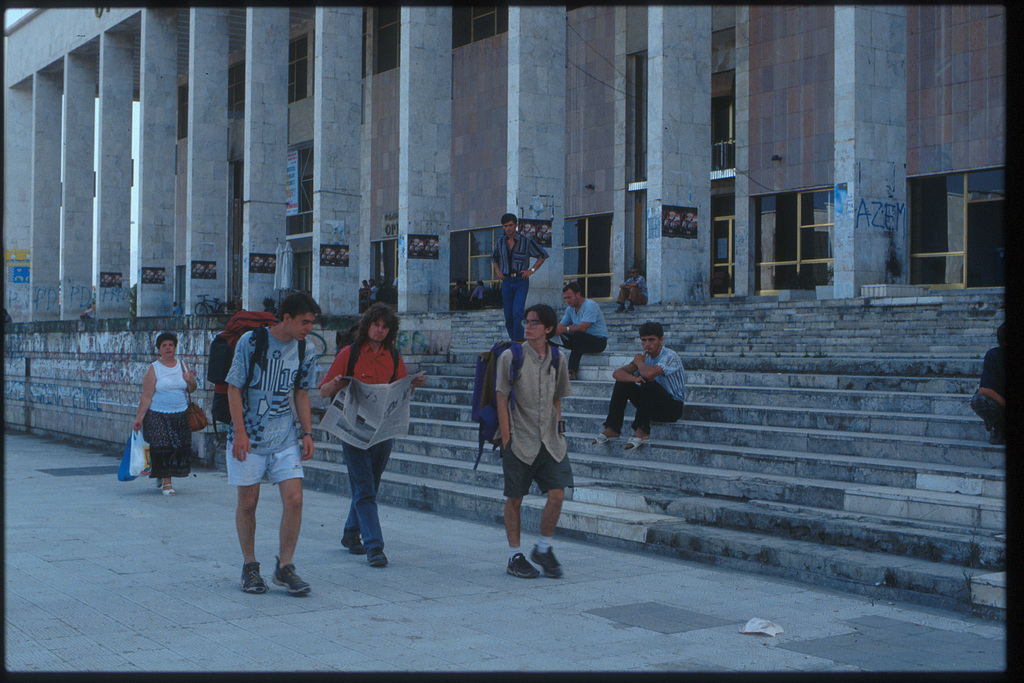 backpacks in tirana