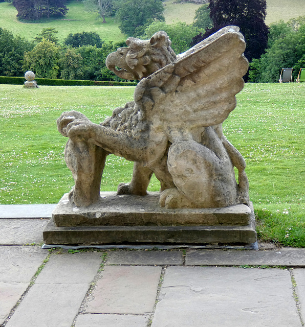 Polesdon Lacy- Mythical Creature Sculpture