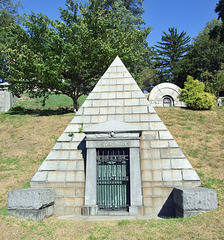 Stephens Mausoleum in Greenwood Cemetery, September 2010