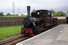 Steam Engine At The Brecon Mountain Railway