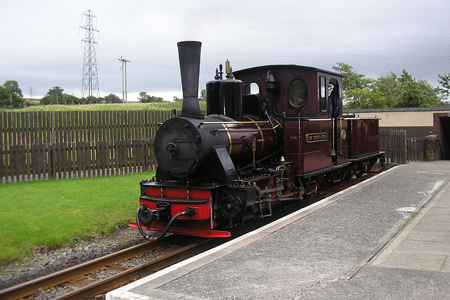 Steam Engine At The Brecon Mountain Railway