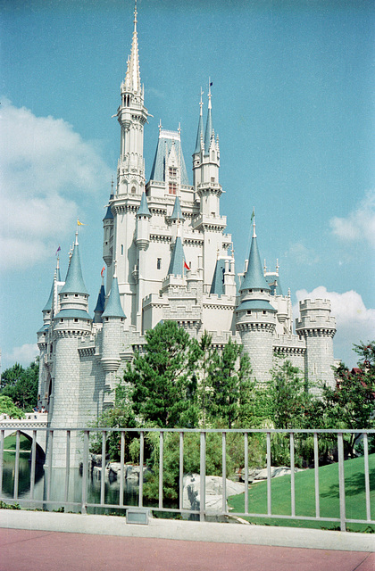 Walt Disney World, Orlando, Cinderella’s Castle (June 1981)