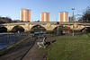 River Leven and Dumbarton Bridge