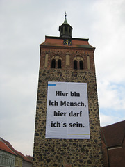 Luckenwalde - Marktturm / Kirche St.Johannis