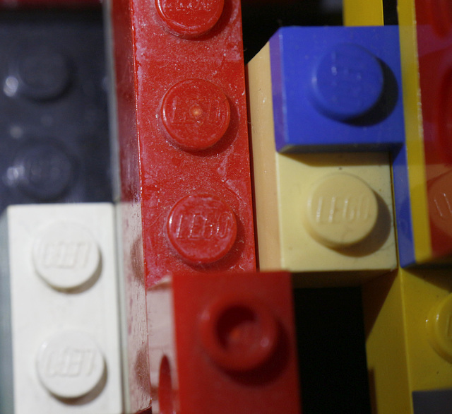 close up lego