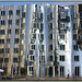 Düsseldorf, Lichtspiegelungen am Gehry Bau