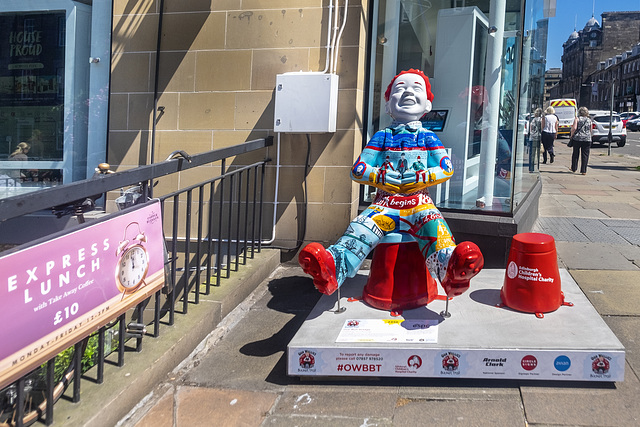 'Oor Rail Bridge', George Street, Edinburgh