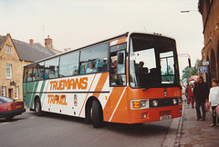 Trumans Coaches 2003 RU (C228 EME) in Moreton-in-Marsh - 1 Jun 1993 (195-5)