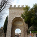 Italy, Assisi, Porta Nuova (New Gate)