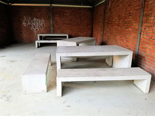 Meeting room under shed