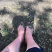 Pieds Balinois joliment ensablés / Bali's sandy feet