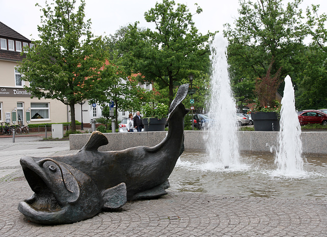 Brunnen mit Wels