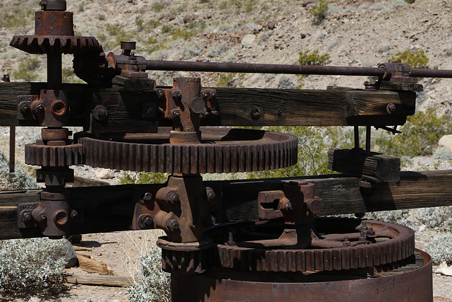 Mining Equipment at Warm Springs