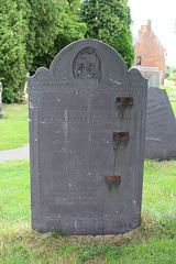 Memorial to Elizabeth Ashton, All Saints Churchyard, Lubenham, Leicestershire