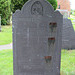 Memorial to Elizabeth Ashton, All Saints Churchyard, Lubenham, Leicestershire