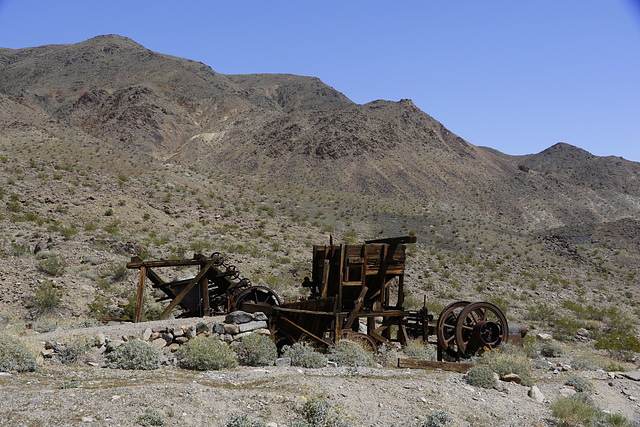 Mining Equipment at Warm Springs