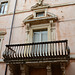 Italy, Assisi, Balcony on the Street of San Francesco