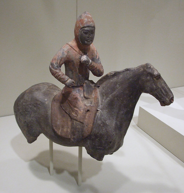 Chinese Horse and Rider in the Brooklyn Museum, May 2011