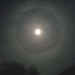 22 degree halo around the Moon