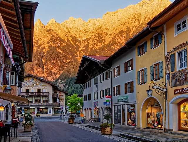 Wenn Berge glühen