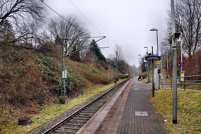 S-Bahn-Haltepunkt Dortmund-Somborn / 11.02.2023