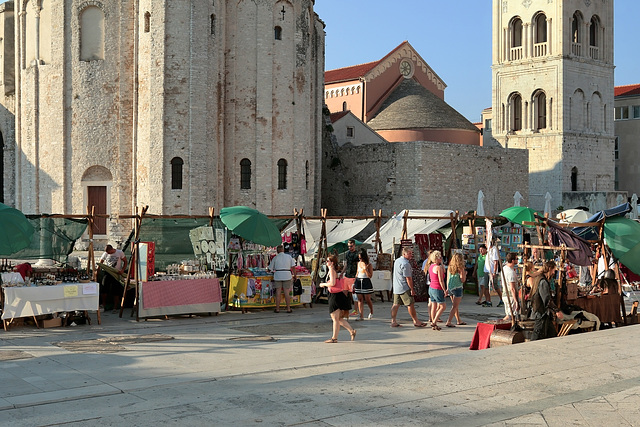 Zadar - Der Marktplatz