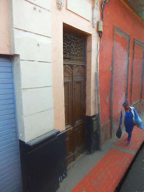street scene - Lima