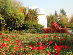 Astronomia observatorio kun rozĝardeno en Prago (monteto Petřín)