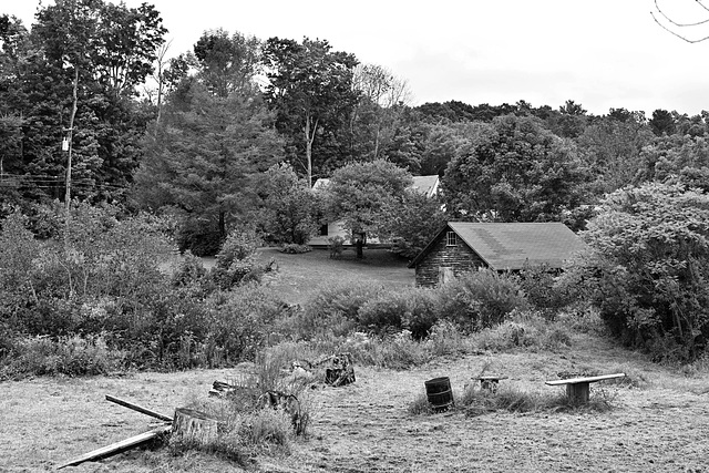 Dwelling and Mill, North of Troop's Hill