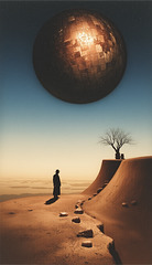 Surreal girl dreams on a hot summer night - inspired by Dali - 26