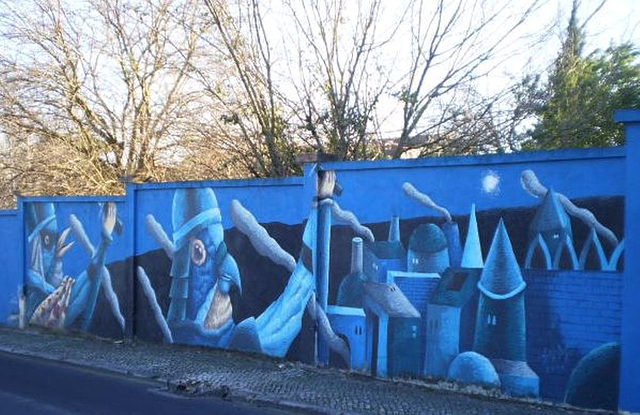 Muro Azul (Blue Wall).