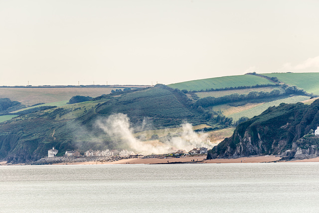 Beesands mit Qualm - 20150902