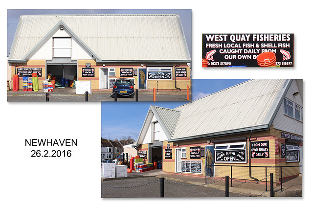 West Quay Fisheries - Newhaven - 26.2.2016