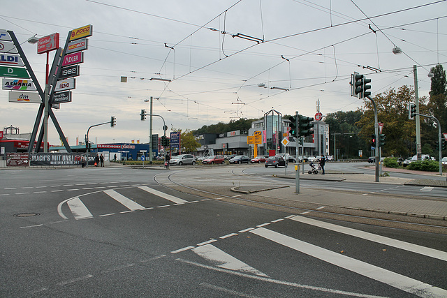 Kreuzung Riemker Straße/B226 Dorstener Straße (Bochum-Hofstede) / 17.10.2016