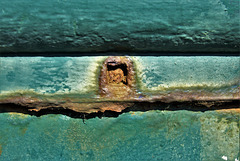 Blue And Rust. The Perfect Match
