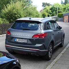 Wagen einer Firma in Stuttgart Wagen einer Firma in Stuttgart