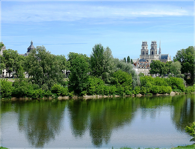 La Loire, à Orléans