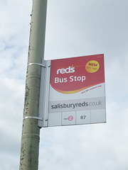 DSCF8212 Go South Coast (Salisbury Reds) bus stop - 29 Jun 2017