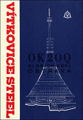 Czechoslovakia Shortwave Radio Card, 1968