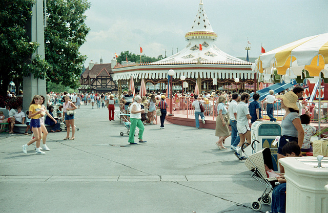 Walt Disney World, Orlando, June 1981.