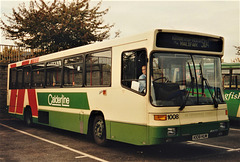 Calderline (First Bus) 1008 (K108 HUM) in Huddersfield – 12 Oct 1995 (291-14)